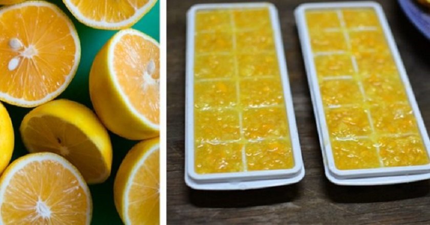 Dondurulmuş limonun İNANILMAZ faydaları